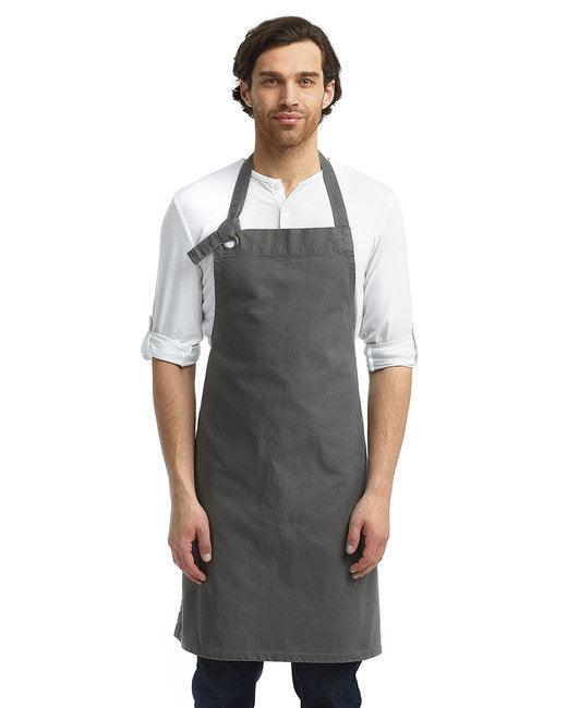 Artisan Collection by Reprime Unisex Calibre Heavy Cotton Canvas Bib Apron RP130 - Dresses Max