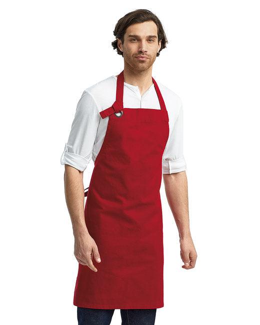 Artisan Collection by Reprime Unisex Calibre Heavy Cotton Canvas Bib Apron RP130 - Dresses Max