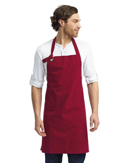 Artisan Collection by Reprime Unisex Calibre Heavy Cotton Canvas Bib Apron RP130 - Dresses Max