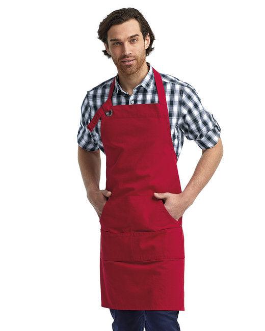 Artisan Collection by Reprime Unisex "Calibre" Heavy Cotton Canvas Pocket Apron RP137 - Dresses Max