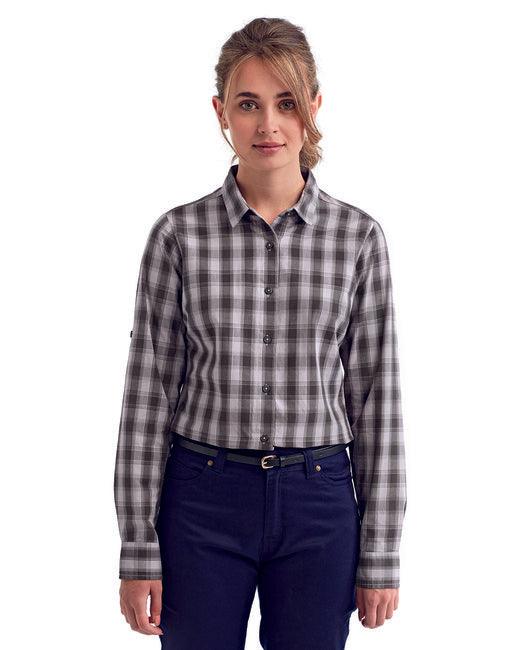 Artisan Collection by Reprime Ladies' Mulligan Check Long-Sleeve Cotton Shirt RP350 - Dresses Max
