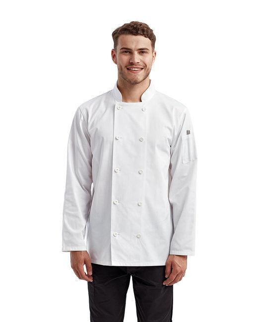 Artisan Collection by Reprime Unisex Long-Sleeve Sustainable Chef's Jacket RP657 - Dresses Max