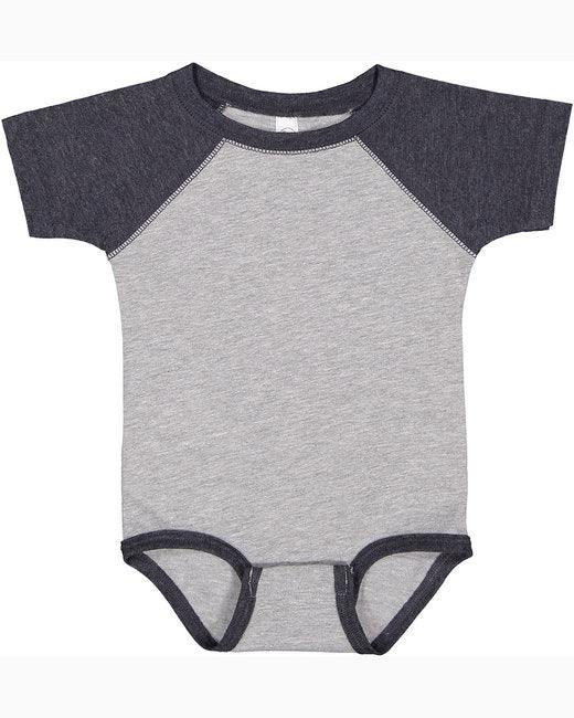 Rabbit Skins Infant Baseball Bodysuit RS4430 - Dresses Max