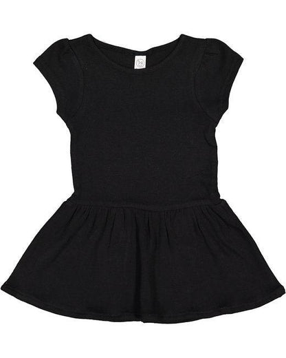 Rabbit Skins Infant Baby Rib Dress RS5320 - Dresses Max