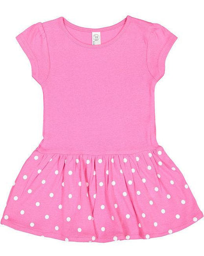 Rabbit Skins Infant Baby Rib Dress RS5320 - Dresses Max
