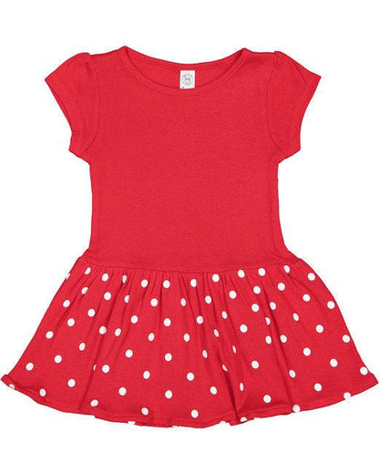 Rabbit Skins Infant Baby Rib Dress RS5320 - Dresses Max