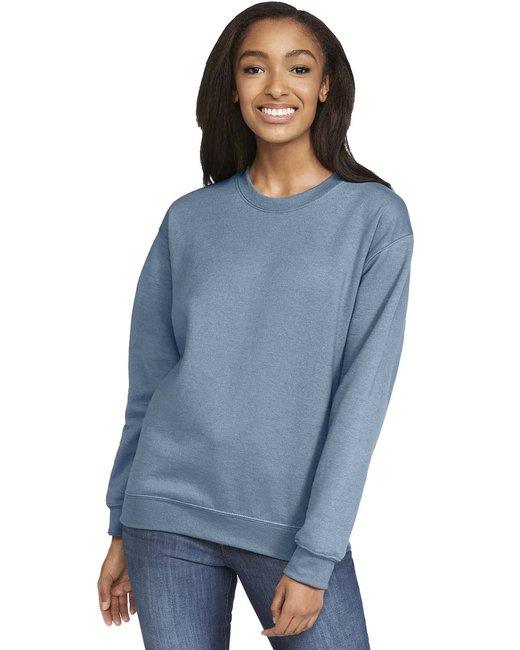 Gildan Adult Softstyle Fleece Crew Sweatshirt SF000 - Dresses Max