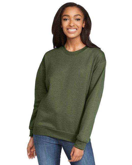 Gildan Adult Softstyle® Fleece Crew Sweatshirt SF000 - Dresses Max