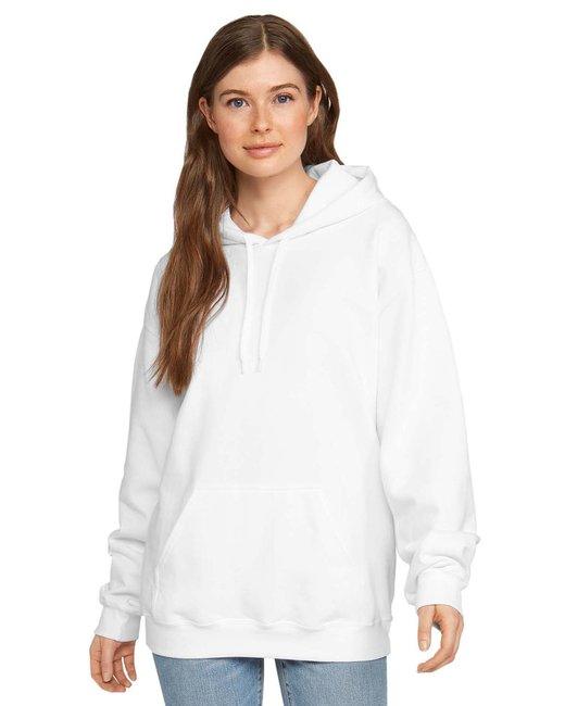 Gildan Adult Softstyle® Fleece Pullover Hooded Sweatshirt SF500 - Dresses Max