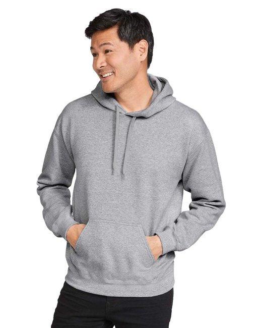 Gildan Adult Softstyle® Fleece Pullover Hooded Sweatshirt SF500 - Dresses Max