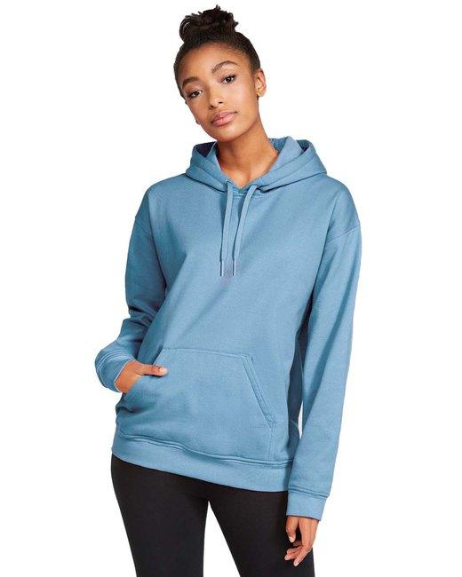 Gildan Adult Softstyle® Fleece Pullover Hooded Sweatshirt SF500 - Dresses Max