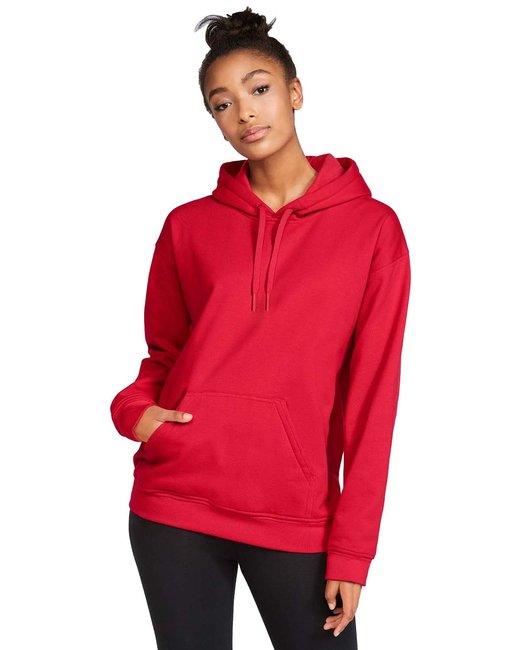 Gildan Adult Softstyle® Fleece Pullover Hooded Sweatshirt SF500 - Dresses Max