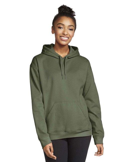 Gildan Adult Softstyle® Fleece Pullover Hooded Sweatshirt SF500 - Dresses Max