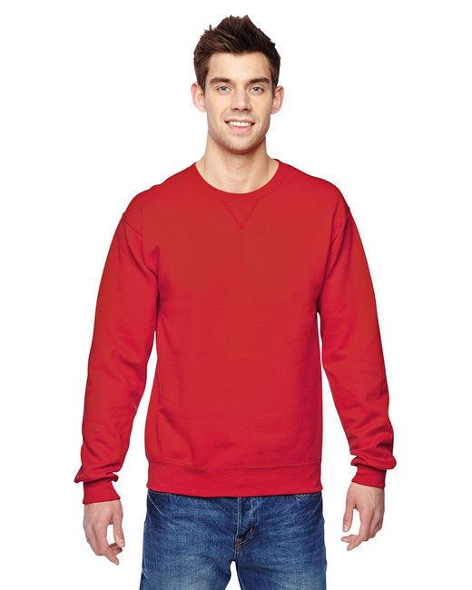 Fruit of the Loom Adult SofSpun Crewneck Sweatshirt SF72R - Dresses Max