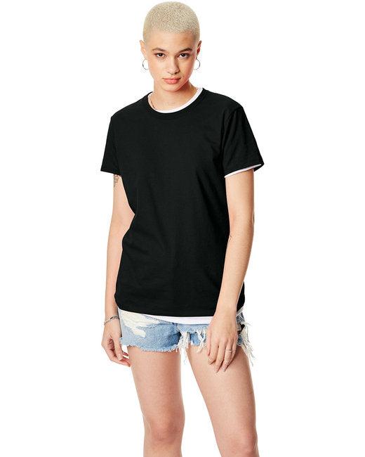 Hanes Ladies' Perfect-T T-Shirt SL04 - Dresses Max