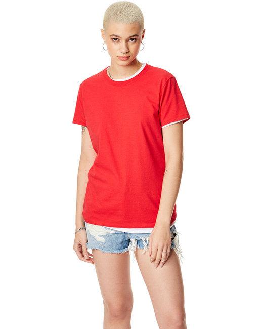 Hanes Ladies' Perfect-T T-Shirt SL04 - Dresses Max