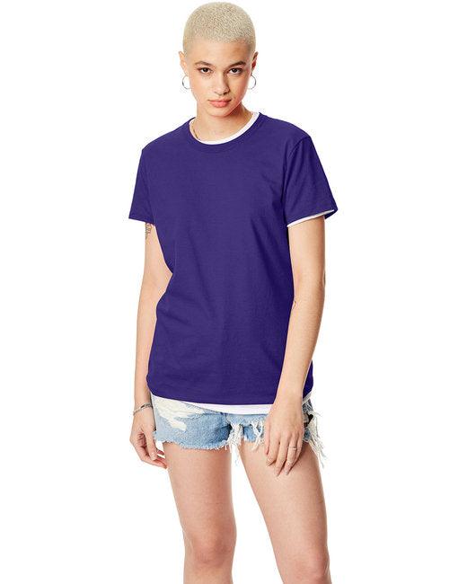 Hanes Ladies' Perfect-T T-Shirt SL04 - Dresses Max
