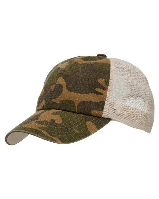 J America Riptide Ripstop Trucker Hat TW5533 - Dresses Max