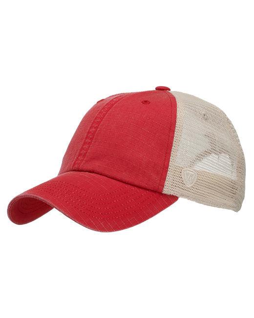 J America Riptide Ripstop Trucker Hat TW5533 - Dresses Max